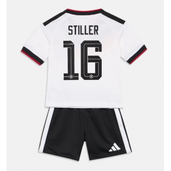 Billige Fotballdrakt Tyskland Angelo Stiller #16 Replika Hjemmedraktsett Barn VM 2026 Kortermet (med bukser)